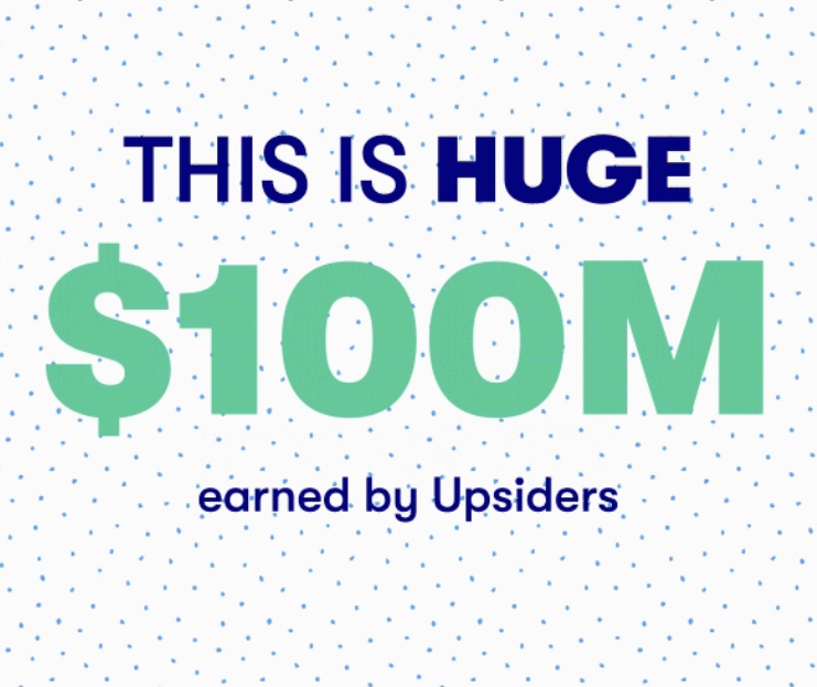 $100m earned by GetUpside users