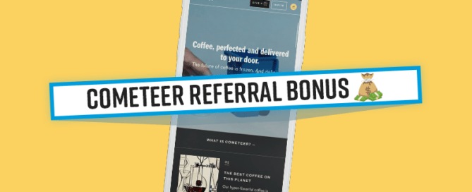 Cometeer Referral Bonus